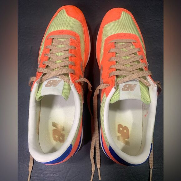 New Balance 620 V1 Womens Orange Blue Running Walking Sneakers Shoe Size 9 - Picture 6 of 9